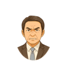 おじアタック ＆ おばアタック（個別スタンプ：11）