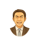 おじアタック ＆ おばアタック（個別スタンプ：21）