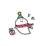 元気なおばけ クリスマス（個別スタンプ：1）