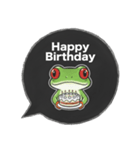 アカメアマガエルの吹き出しスタンプ（個別スタンプ：30）