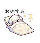 一年使えるマルチーズ（個別スタンプ：6）