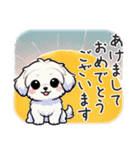 一年使えるマルチーズ（個別スタンプ：29）