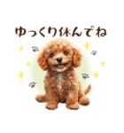 一年中使える♪トイプードルの毎日スタンプ（個別スタンプ：29）