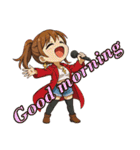 Live on！！歌って弾いてギター女子！（個別スタンプ：11）