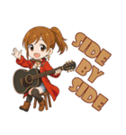 Live on！！歌って弾いてギター女子！（個別スタンプ：34）