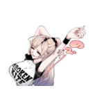 生意気なギャル姉を解らせる話(江垣沼)（個別スタンプ：16）