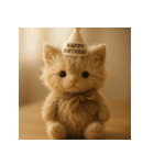 ほっこりノスタルジック＊ふわふわ猫の日常（個別スタンプ：40）