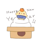 世話やきとりのあけおめスタンプ（個別スタンプ：3）