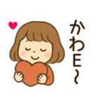 【ネオダジャレ】毎日使える女の子スタンプ（個別スタンプ：25）