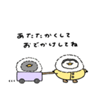 へんてこなペンギンのまったりな冬（個別スタンプ：3）