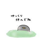 へんてこなペンギンのまったりな冬（個別スタンプ：14）