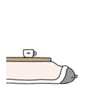 へんてこなペンギンのまったりな冬（個別スタンプ：26）