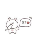 笑い多めあいさつ◎ちびっこうさぎさん #1（個別スタンプ：11）