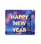 動く♪年末年始のご挨拶（個別スタンプ：16）