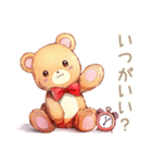 やさしいくまの丁寧な出欠調整（個別スタンプ：29）