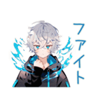 パーカー男子★年中使える日常挨拶（個別スタンプ：37）