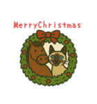 午年♡シャム猫年末年始あいさつスタンプ（個別スタンプ：15）