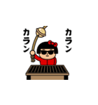 飛び出す！グラサンガール＠お正月/再販（個別スタンプ：16）