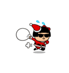 飛び出す！グラサンガール＠お正月/再販（個別スタンプ：18）