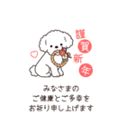 やさしいトイプー『年末年始2026』4（個別スタンプ：3）