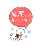 やさしいトイプー『年末年始2026』4（個別スタンプ：32）