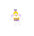 くまきちミツバチ 8bit（個別スタンプ：2）