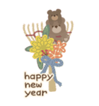 くまとくま。冬のBIGスタンプ vol.3（個別スタンプ：5）