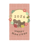 くまとくま。冬のBIGスタンプ vol.3（個別スタンプ：9）