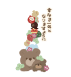 くまとくま。冬のBIGスタンプ vol.3（個別スタンプ：10）