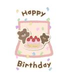 くまとくま。冬のBIGスタンプ vol.3（個別スタンプ：26）