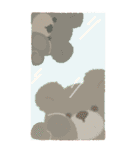 くまとくま。冬のBIGスタンプ vol.3（個別スタンプ：32）