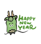 毎年つかえる❤️干支と筆文字❤️午年多め（個別スタンプ：21）