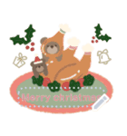 くまとくま。年末年始のメッセージ vol.3（個別スタンプ：16）