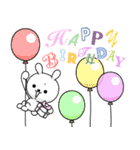 飛び出す！ひねくれうさぎのお正月2026（個別スタンプ：14）