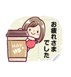 女の子がいっぱい！ 【あけおめメッセージ】（個別スタンプ：13）