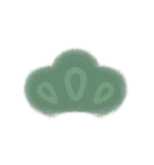 ふわもこボアde年賀状 組み合わせスタンプ2（個別スタンプ：6）