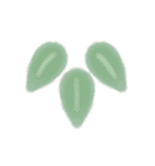 ふわもこボアde年賀状 組み合わせスタンプ2（個別スタンプ：8）