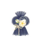 ふわもこボアde年賀状 組み合わせスタンプ2（個別スタンプ：10）