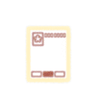 ふわもこボアde年賀状 組み合わせスタンプ2（個別スタンプ：36）