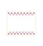 ふわもこボアde年賀状 組み合わせスタンプ2（個別スタンプ：38）