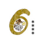 名前が入る★年末年始＆愛犬シュナ【のし】（個別スタンプ：36）