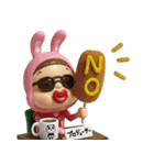 フィギュア版 あけおめだよ！さげみちゃん（個別スタンプ：27）