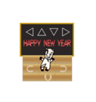 動くモブ馬隊ゲームセンター正月（個別スタンプ：21）