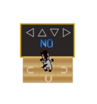 動くモブ馬隊ゲームセンター正月（個別スタンプ：24）