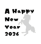 あけおめスタンプ 2026（個別スタンプ：28）