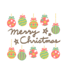 大人可愛いクリスマスとお正月 2026（個別スタンプ：3）