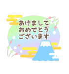大人可愛いクリスマスとお正月 2026（個別スタンプ：19）