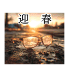 寂しい正月（個別スタンプ：12）