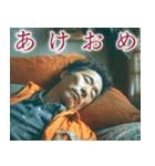 寂しい正月（個別スタンプ：24）