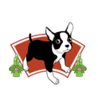 ボストンテリアのお正月2026 -01-（個別スタンプ：31）